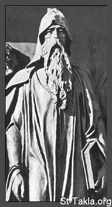 St-Takla.org         Image: Nestorius the Heretic or Nastour صورة: تمثال نسطور الهرطوقي أو نستور