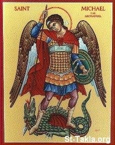 St-Takla.org Image: Archangel Michael icon     :     