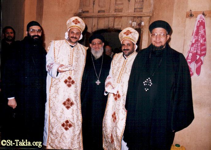 St-Takla.org Image: St. Tekla Hemanot Priests     :     
