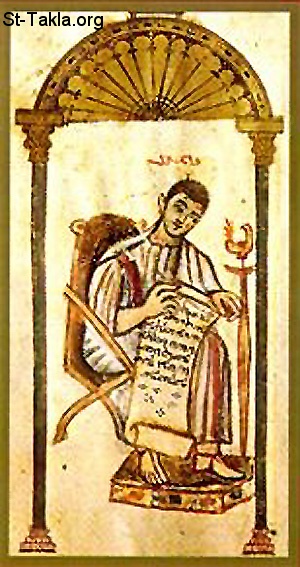 St-Takla.org         Image: Ancient Icon of Tatian the Asssyrian :      