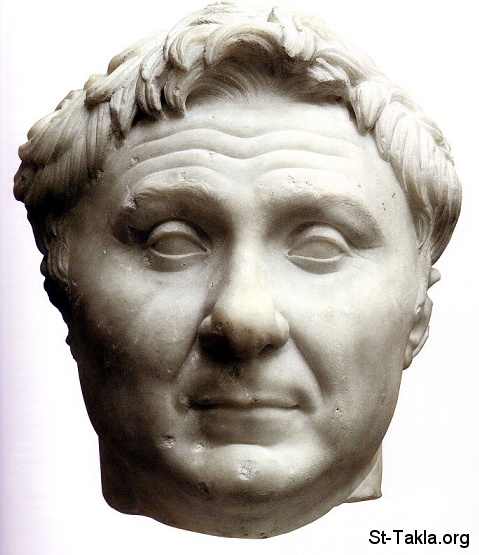 St-Takla.org           Image: Pompey the Roman leader :   