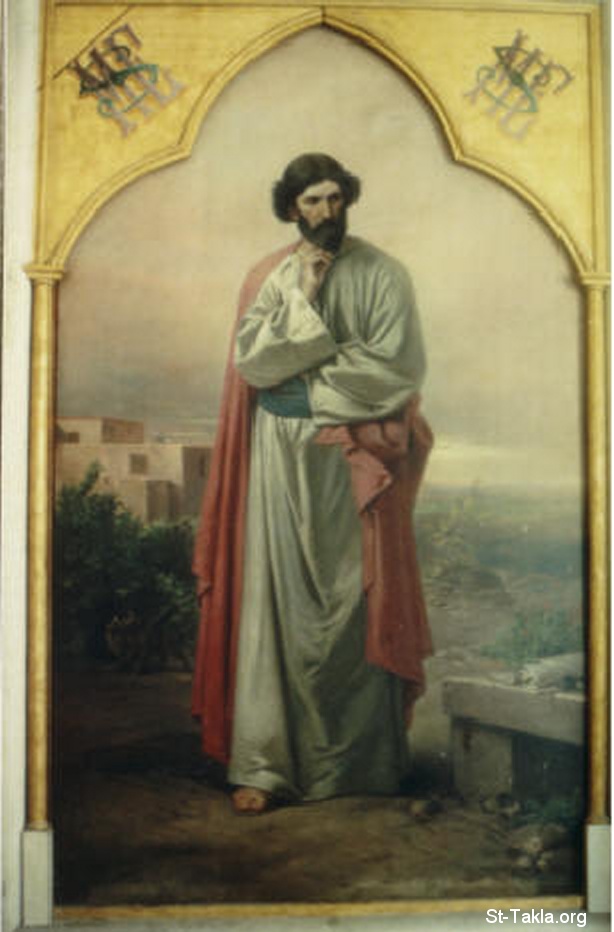 St-Takla.org         Image: St Mark the Evangelist by Giuseppe Cali :     