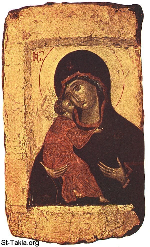 St-Takla.org Image: St. Mary Mother of Jesus     :    